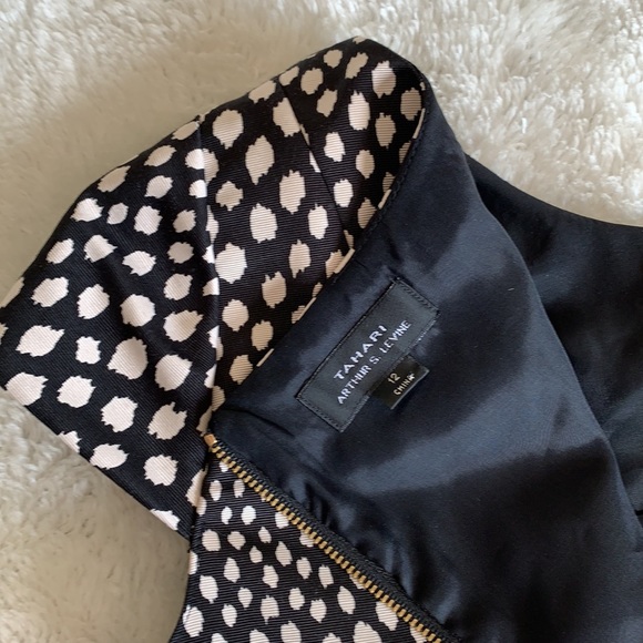 TAHARI Arthur S. Levine Spotted Dress Nordstrom - Picture 7 of 11